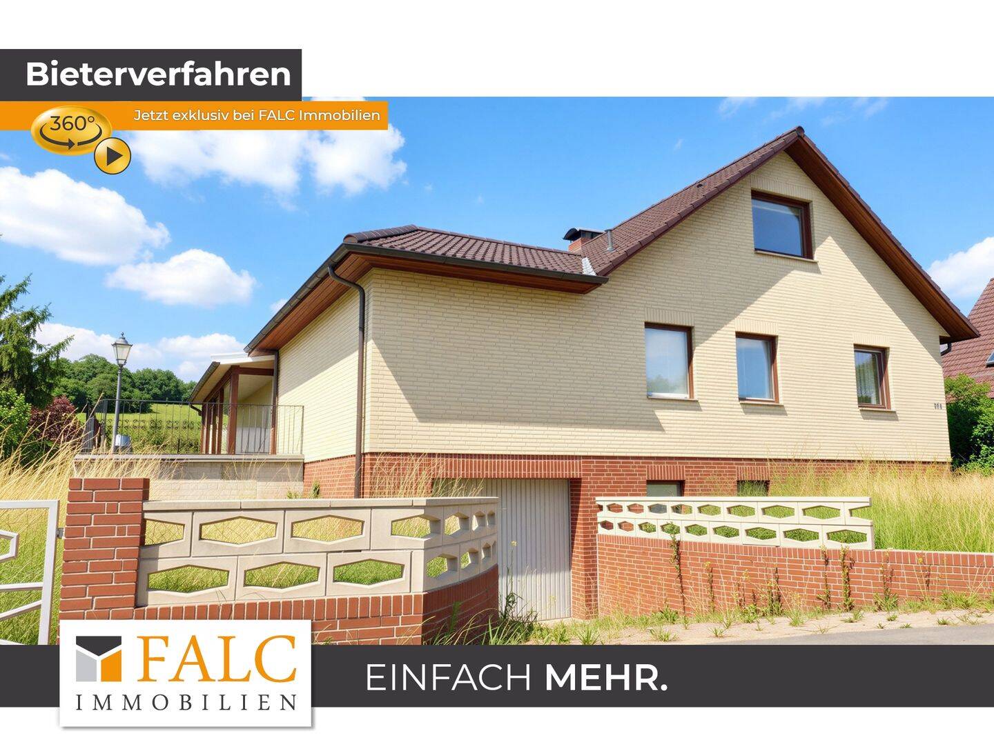 Einfamilienhaus ca. 200 m2 Wohnfläche und ca. 6.900 m² Grundstück – von FALC-Immobilien Göttingen, 37120 Bovenden