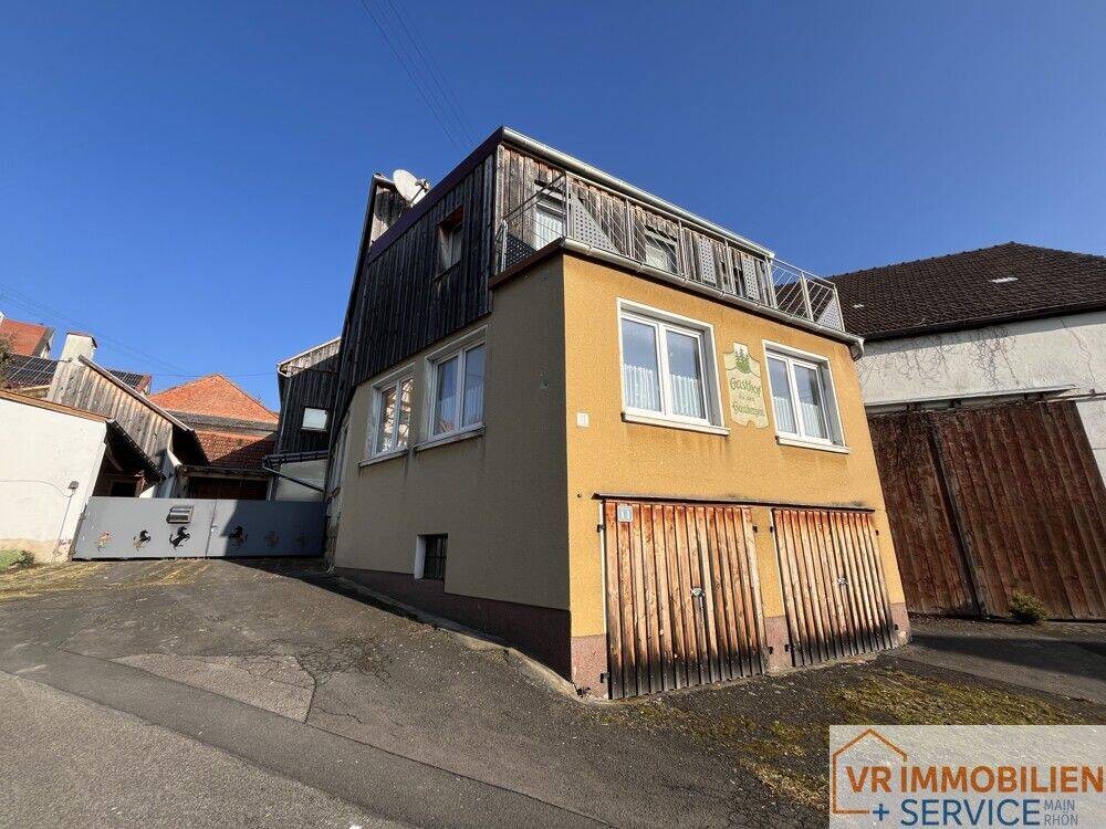 Ein Ort mit Raum für Ideen: Großes Wohnhaus mit Nebengebäuden in naturnaher Lage – 97488 Birnfeld, 97488 Stadtlauringen