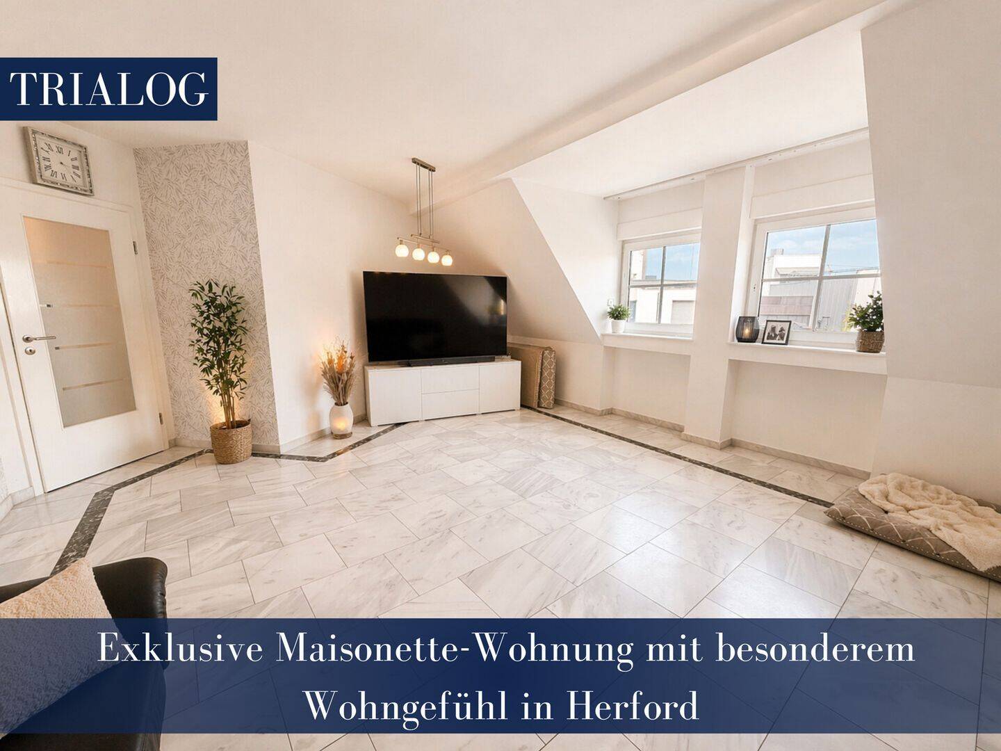 Exklusive Maisonette-Wohnung mit besonderem Wohngefühl in Herford, 32052 Herford