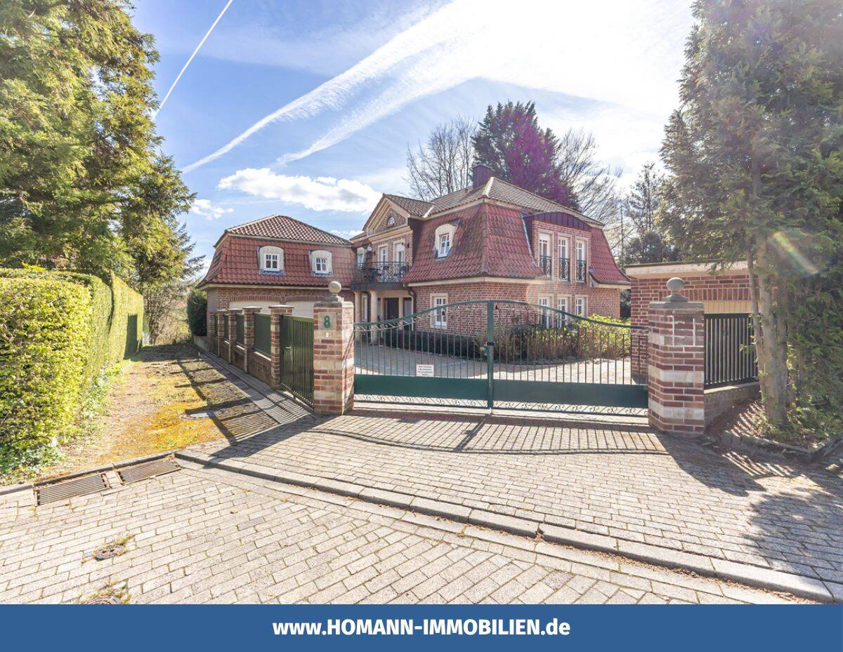 Exklusive Architektenvilla mit Einlieger-/Bürobereich und parkähnlichem Grundstück, 49497 Mettingen