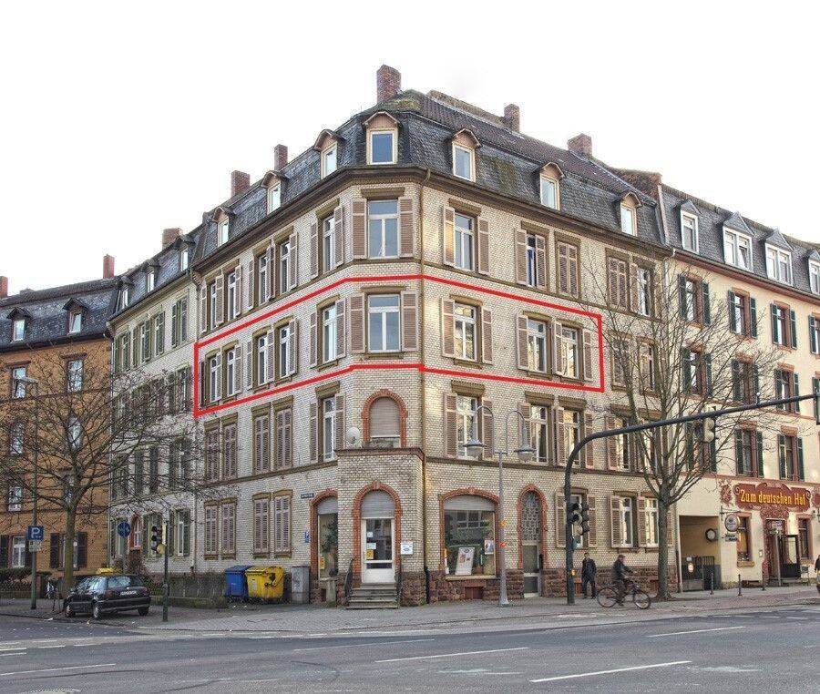 4-Zi-Altbau – WG geeignet – in Hanau-Lamboy, 63452 Hanau