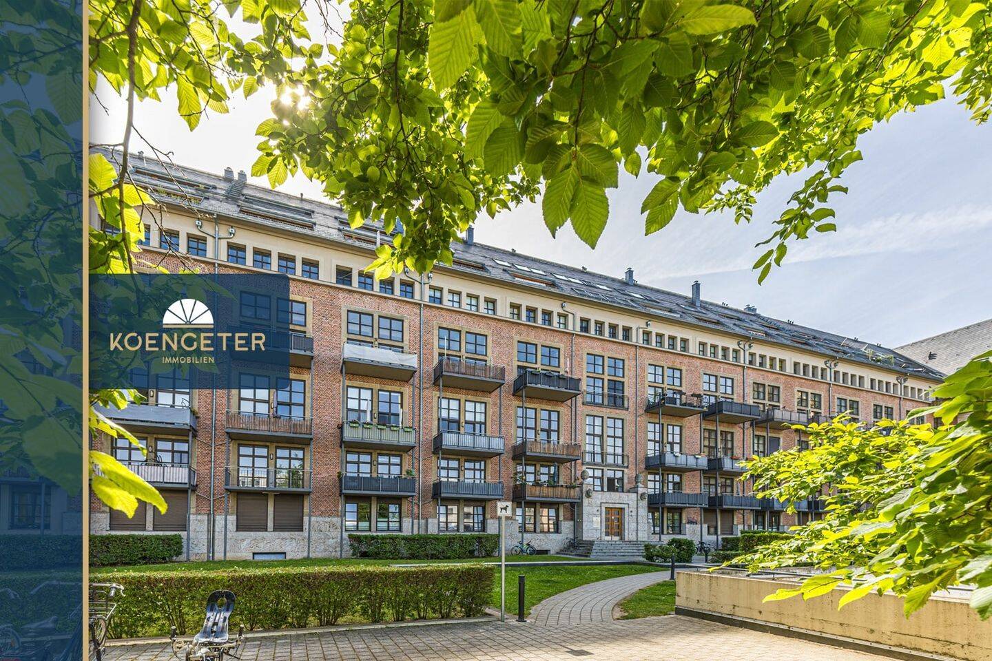 NEU: Wohnen mit Weitblick: Maisonette im Denkmal mit West-Balkon, 4103 Leipzig (Zentrum Zentrum-Ost Zentrum-Südost)