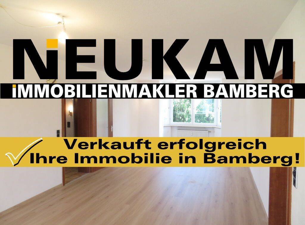 BAMBERG-INSELGEBIET: 3-ZIMMER-WOHNUNG (= SOFORT FREI!) MIT BALKON FÜR 339.000,-EURO, 96047 Bamberg (Bamberg Gaustadt)