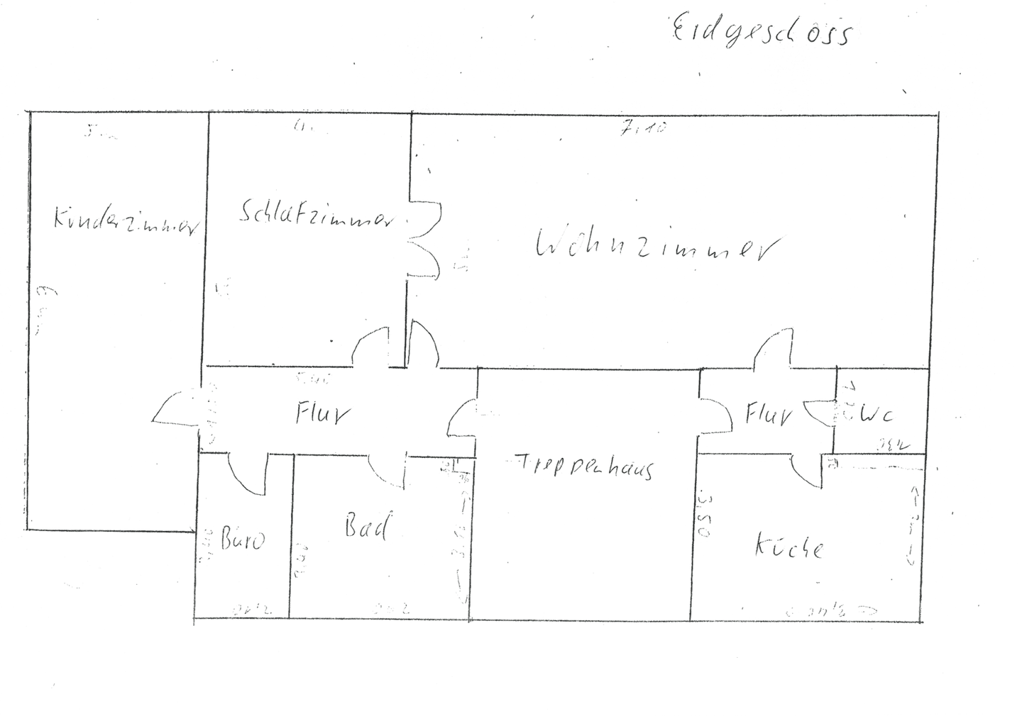 3,5 Zimmer Hochparterre mit Terrasse und Gartennutzung, 15732 Eichwalde