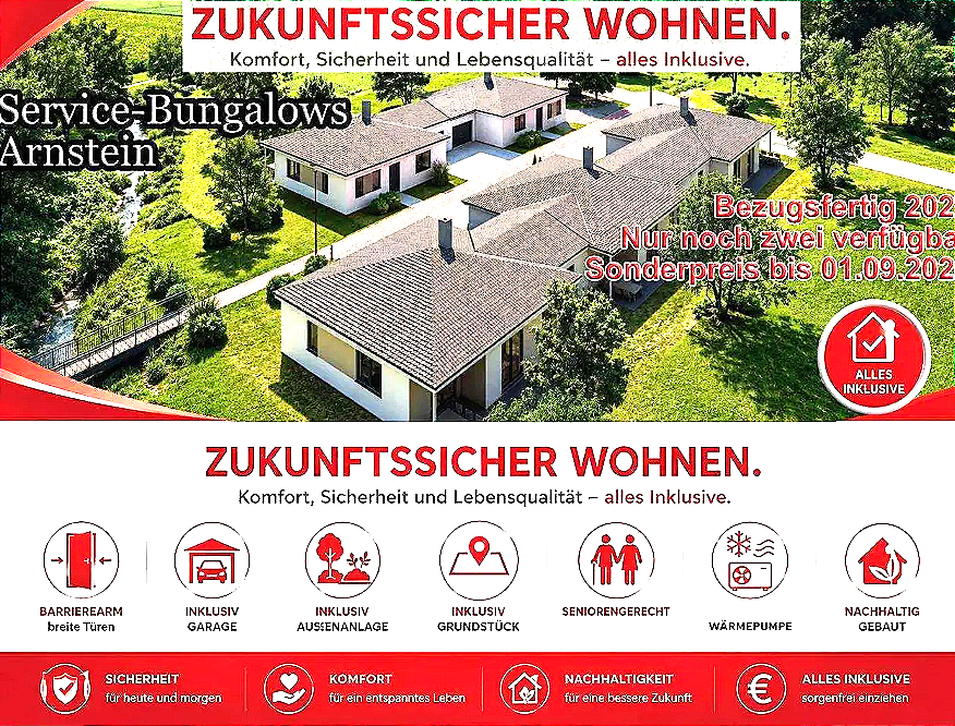 Service Bungalow- Arnstein – Bezug 01.07.2027, 97450 Arnstein