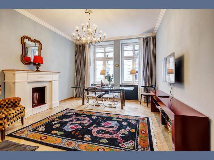 Möbliert: Altbauwohnung im beliebten Stadtteil Lehel, 80538 München (Altstadt-Lehel Ludwigsvorstadt-Isarvorstadt Schwabing-Freimann)