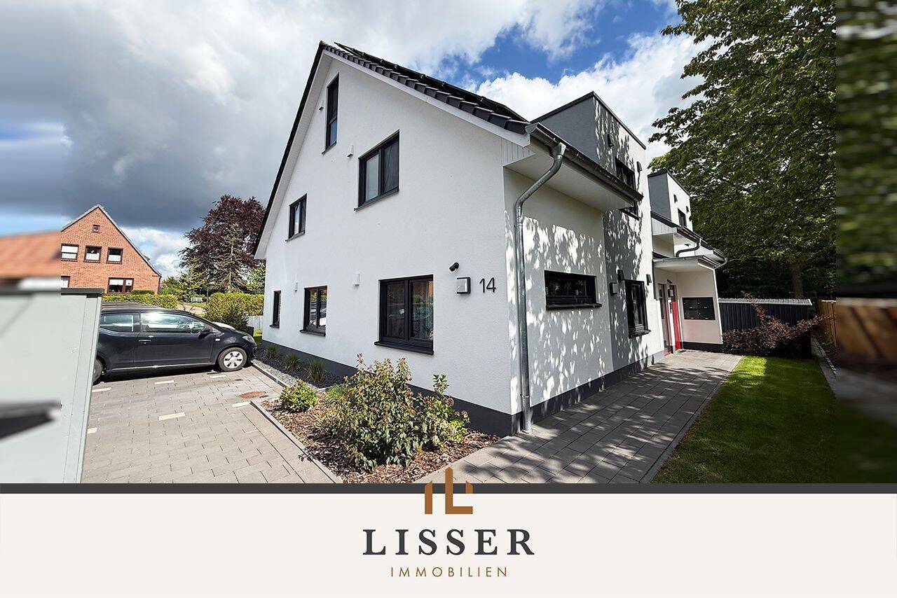 Erdgeschosswohnung – KfW 40 QNG – Hochwertige 3-Zimmer-Wohnung mit Terrasse und eigenem Garten, 27798 Hude (Oldb) (Hude)