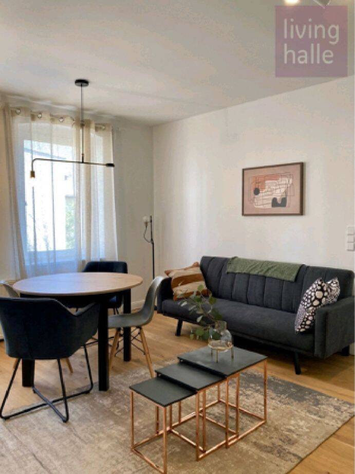 Nachmieter gesucht! Vollmöblierte 2-Zimmer-Wohnung im begehrten Paulusviertel, 6114 Halle (Saale) (Am Wasserturm Giebichenstein Innenstadt Paulusviertel Trotha)