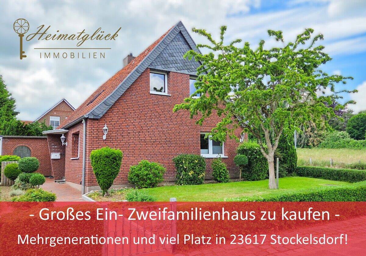 Ein- Zweifamilienhaus zu kaufen! – Mehrgenerationen und viel Platz in 23617 Stockelsdorf –, 23617 Stockelsdorf