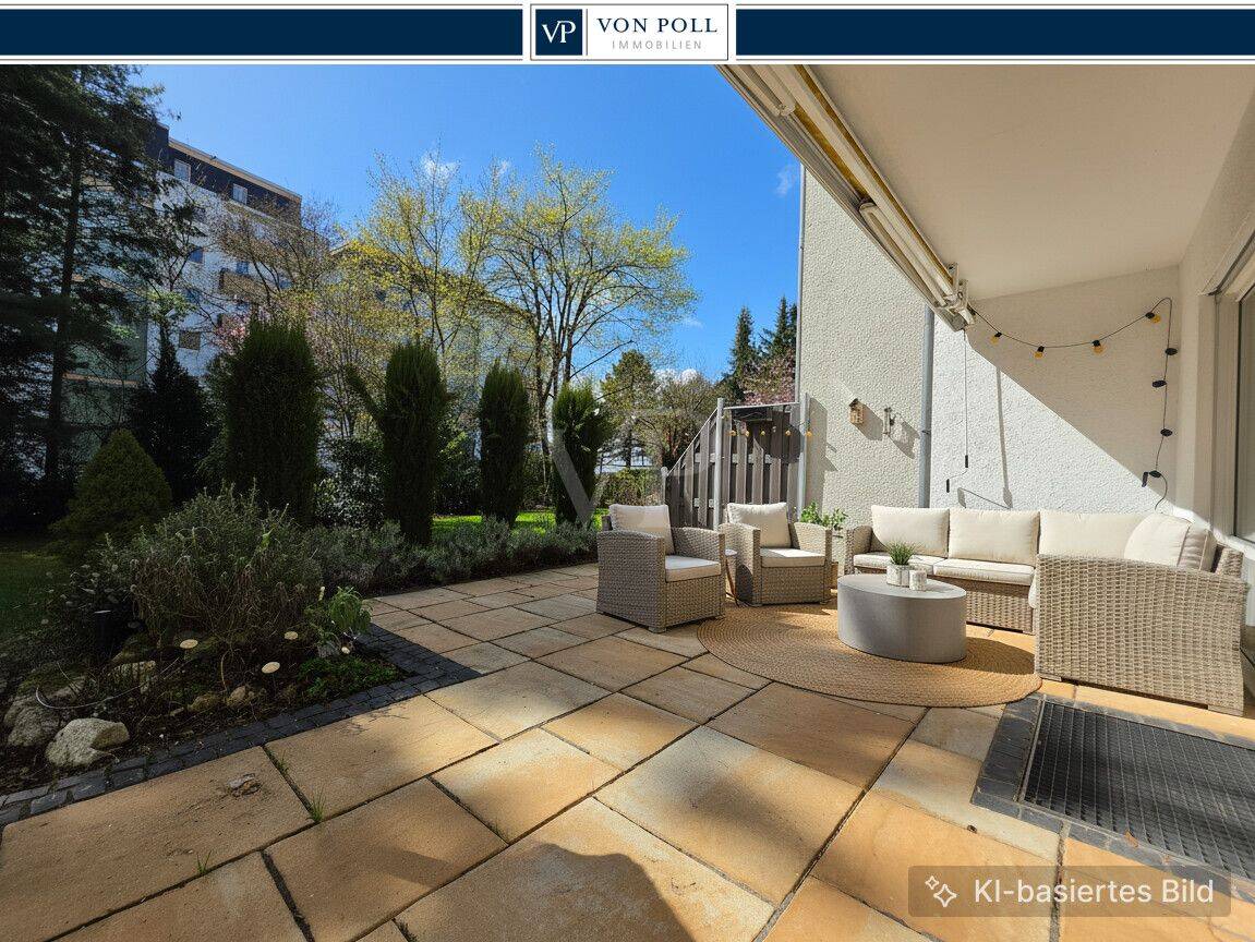 VON POLL – FRIEDRICHSDORF: Viel Platz zum Leben – 4 Zimmer Wohnung mit Terrasse und eigenem Garten, 61381 Friedrichsdorf