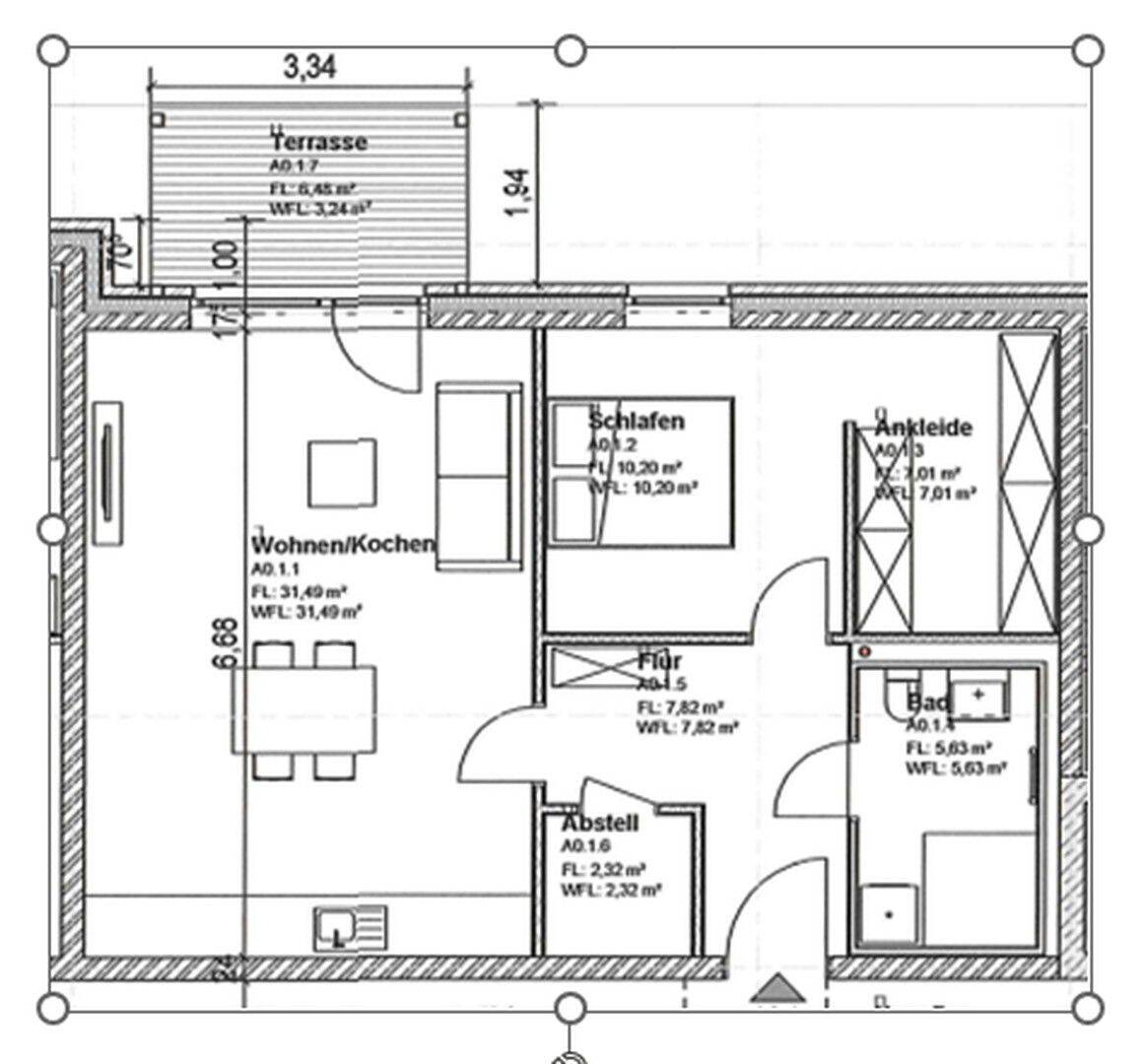 Erstbezug: Moderne Erdgeschosswohnung mit Terrasse sowie energieeffizientem Wohnkomfort, 29549 Bad Bevensen