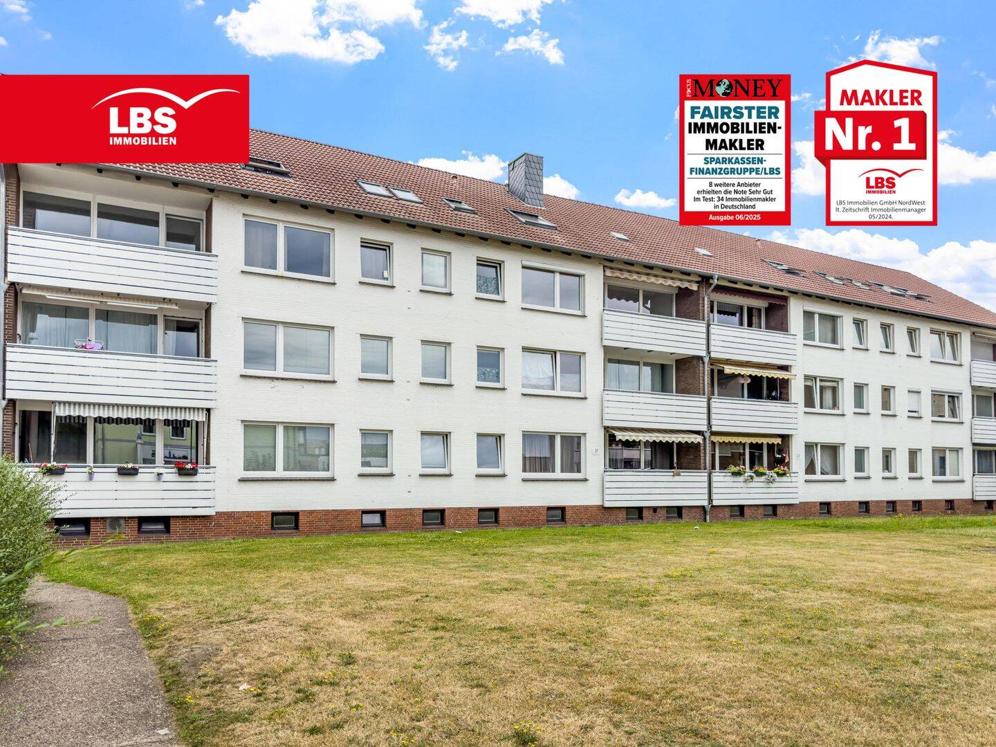 Ihre 3 Zimmer ETW mit Loggia und zwei Garagen – entspannte Tage, sichere Zukunft, 31535 Neustadt am Rübenberge