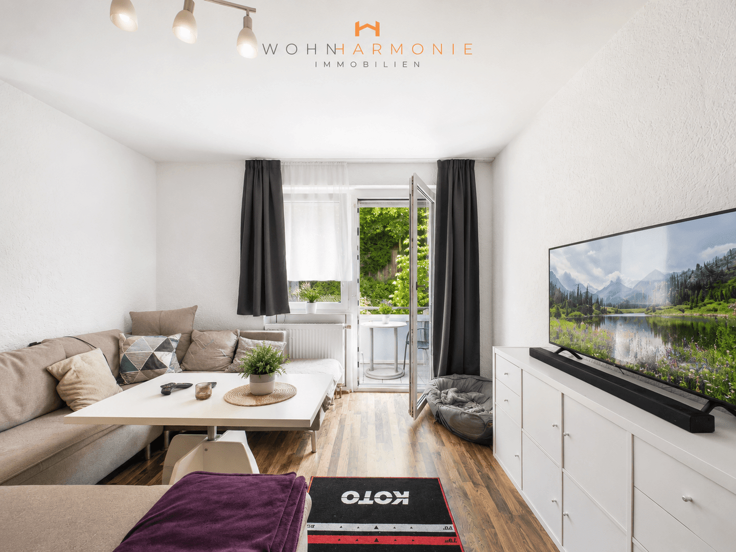 attraktiv vermietete 5-zimmer-erdgeschosswohnung mit zwei balkonen in ruhiger wohnlage, 71540 Murrhardt