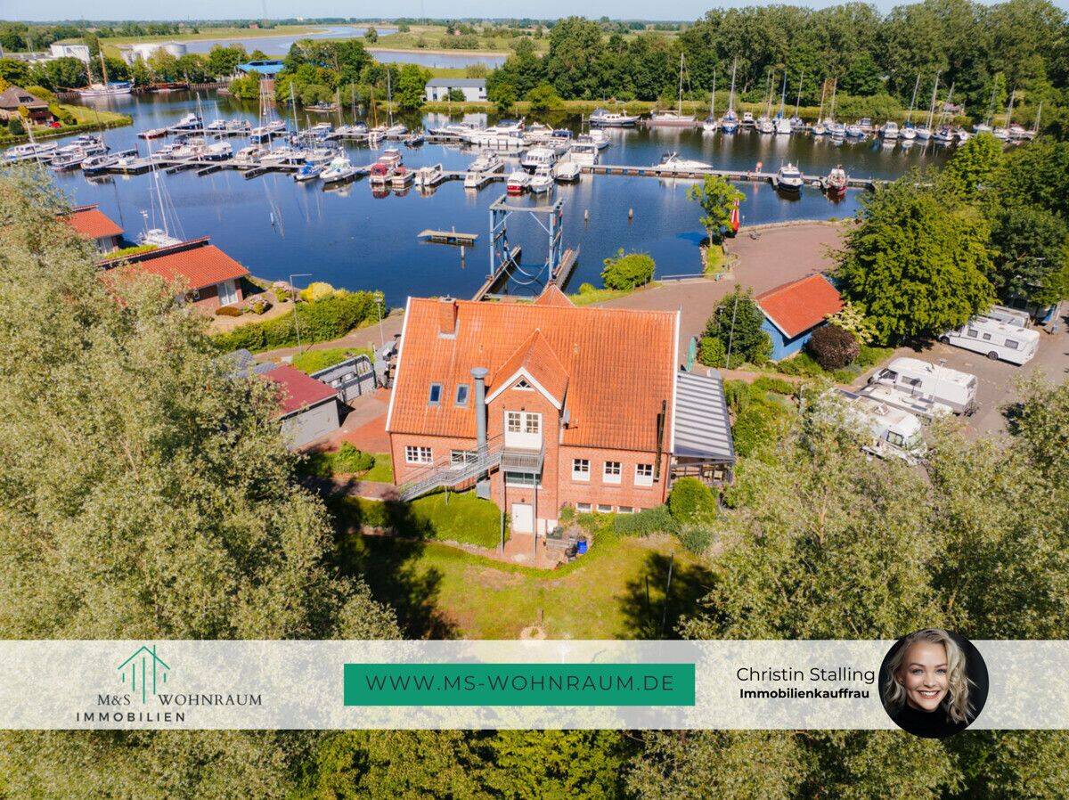 EIN HAUS AM HAFEN: WOHNEN, GASTGEBEN, ANKOMMEN, 26826 Weener