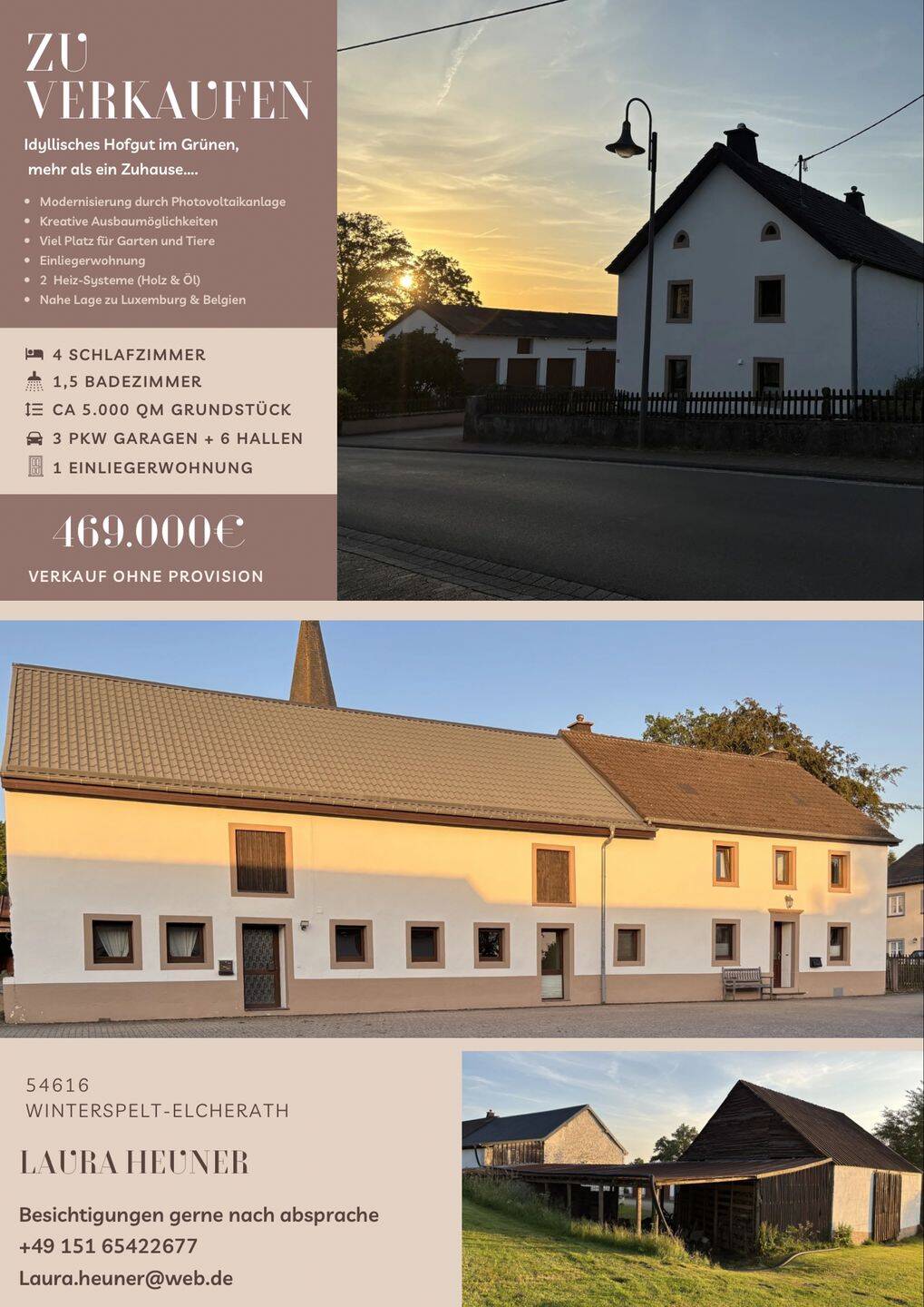 Idyllisches Hofgut im Grünen, mehr als ein Zuhause…., 54616 Winterspelt
