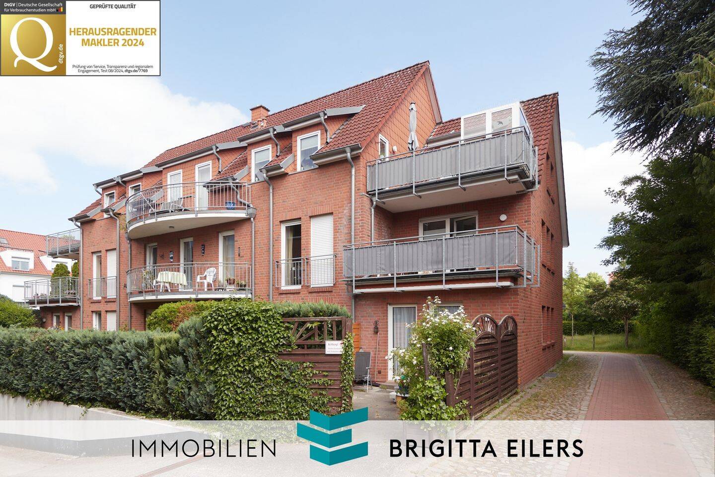 Innenstadtlage, Südbalkon, Tiefgarage – Vermietete 2-Zimmer-Wohnung ohne Käuferprovision in Achim!, 28832 Achim