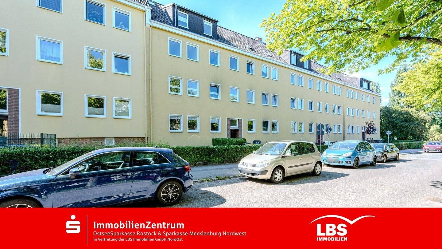 Kernsanierte 3-Zimmer-Wohnung, 18057 Rostock (Gartenstadt/Stadtweide Hansaviertel Kröpeliner Tor-Vorstadt Stadtmitte)