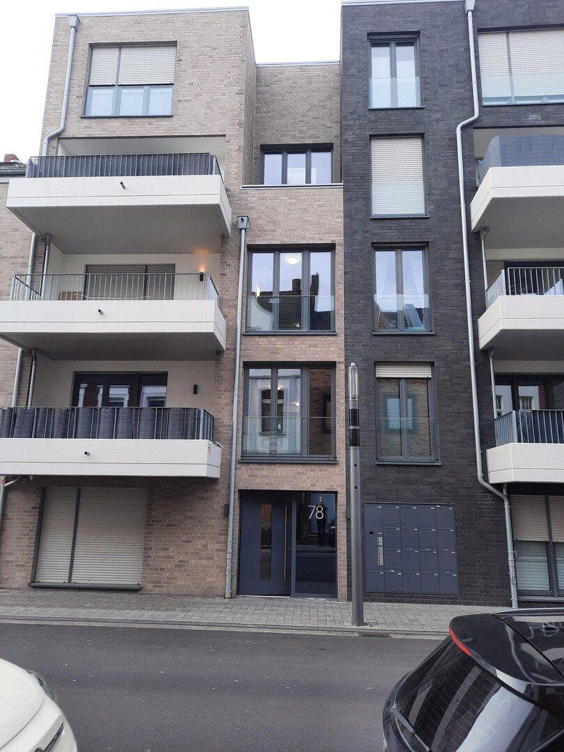 GV-Stadt, 3 Z/K/D/B/Abst., 79 m² mit Süd-Balkon, Aufzug, barrierefrei, Wärmepumpe, PV-Strom, 41515 Grevenbroich