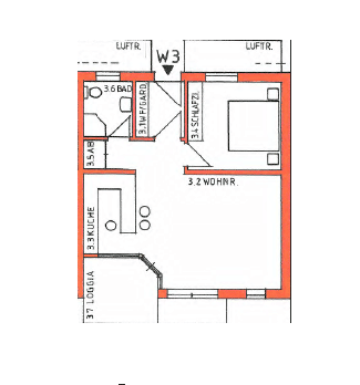Moderne 2-Zimmer-Stadtwohnung im Zentrum Müllheims, 79379 Müllheim