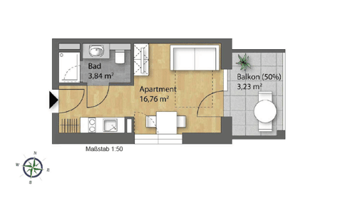 Studentenapartments
