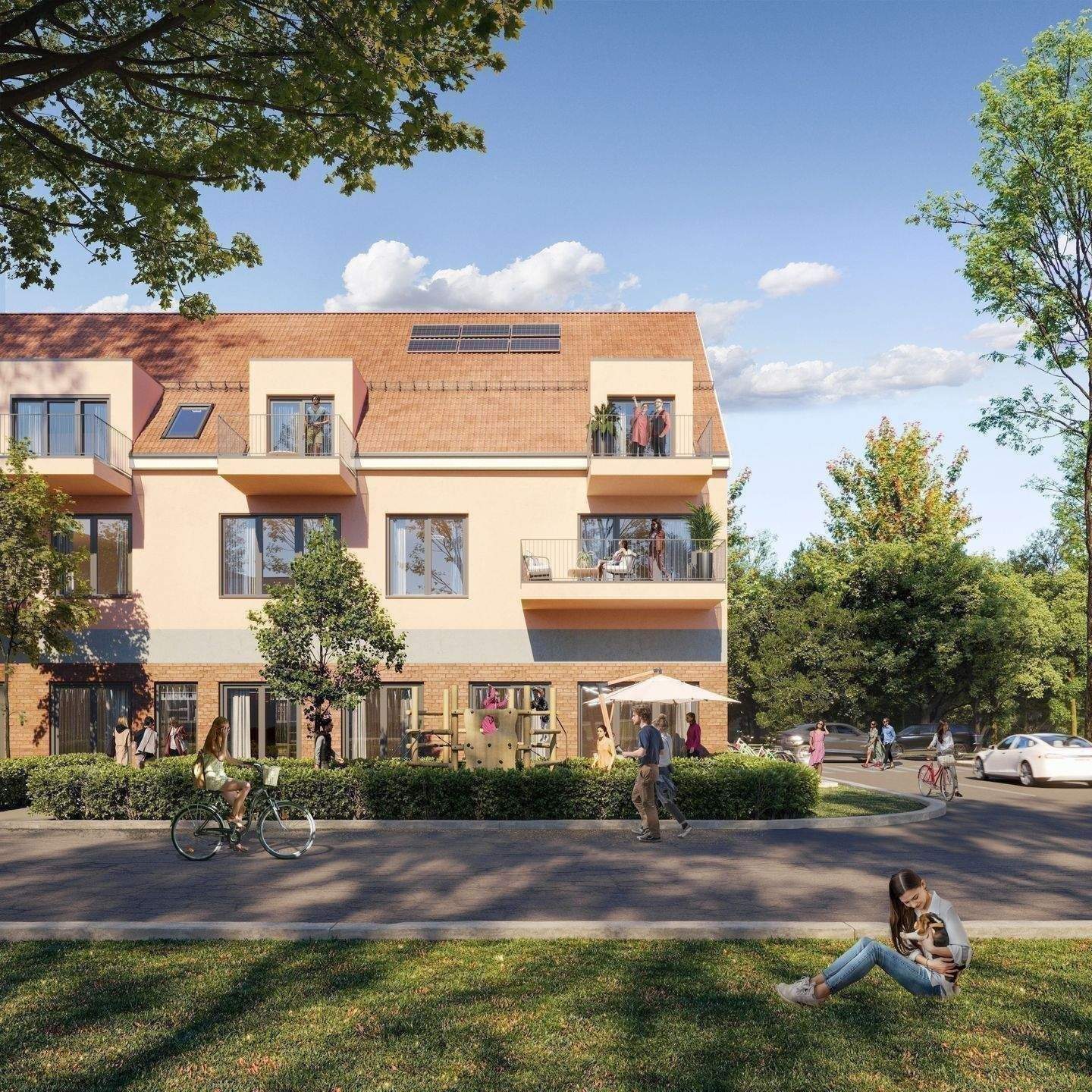 Moderne 3-Zimmer-Loftwohnung im Neubau inkl. Einbauküche, 96052 Bamberg (Bamberg Gartenstadt Hirschknock Kramersfeld)