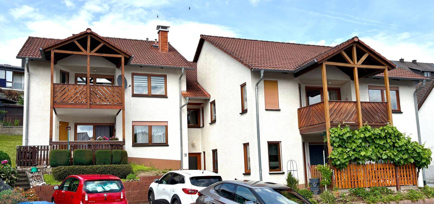 Schöne Eigentumswohnung mit Balkon, Stellplatz und Kellerraum, 35713 Eschenburg