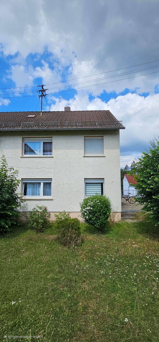 Doppelhaushälfte mit 110 m² Wohnfläche, großer Garten, Garage, in idylischer, ruhiger Wohnlage, 74821 Mosbach