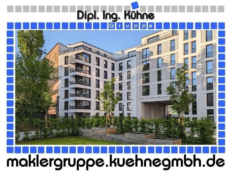 Prov.-frei: Möblierte 2-Zimmer-Wohnung mit Balkon