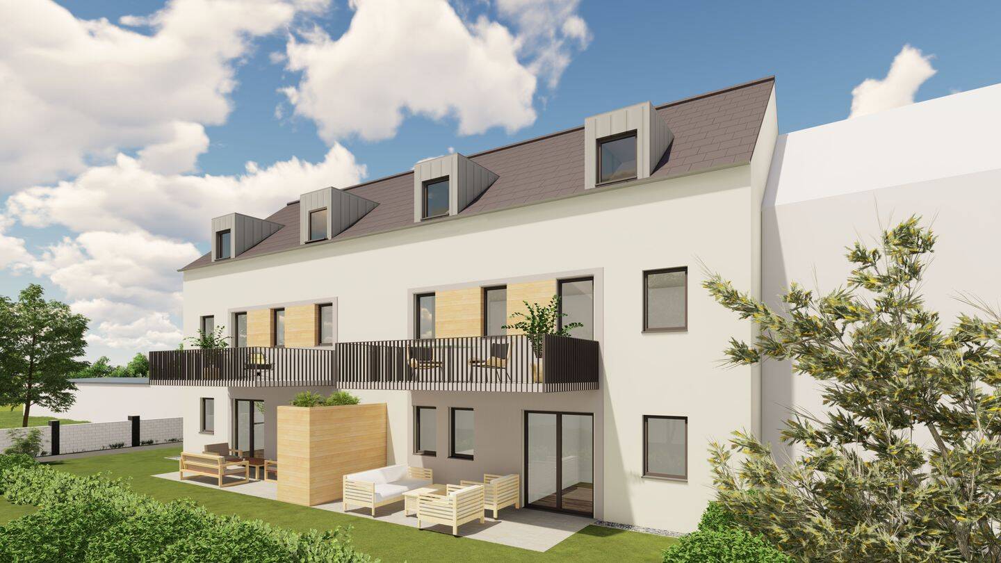 BAUBEGINN ist ERFOLGT! – 2ZKB-Neubau-Eigentumswohnung, rollstuhlgerecht, barrierefreier Zugang, Aufzug, ca. 61,25 m2 Terrasse, Bezug ca. März/April 20