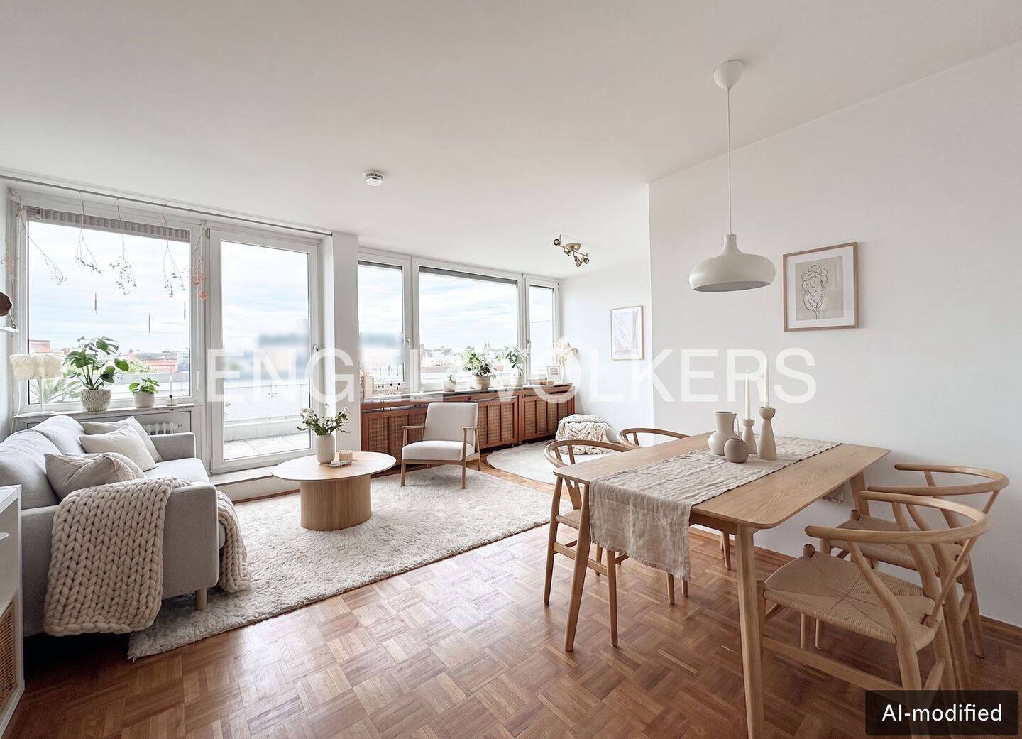 Penthouse artige Wohnung mit zwei Bädern und Blick über Gießen, 35394 Gießen