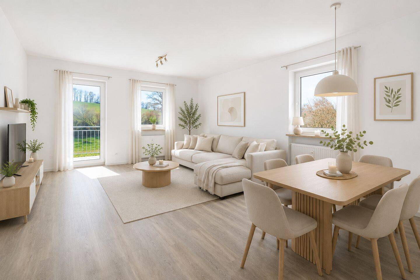 ***Super ruhige 3-Zimmer Wohnung zur Miete! Hanglage mit Blick in die Natur***, 93138 Lappersdorf