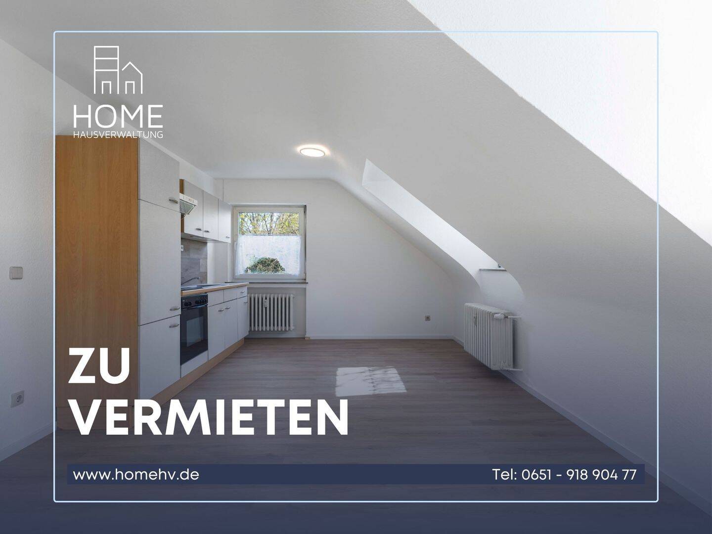 Mertesdorf: Charmantes 2-ZKB DG-Wohnung mit ca. 32 m² WFL und Einbauküche, 54318 Mertesdorf