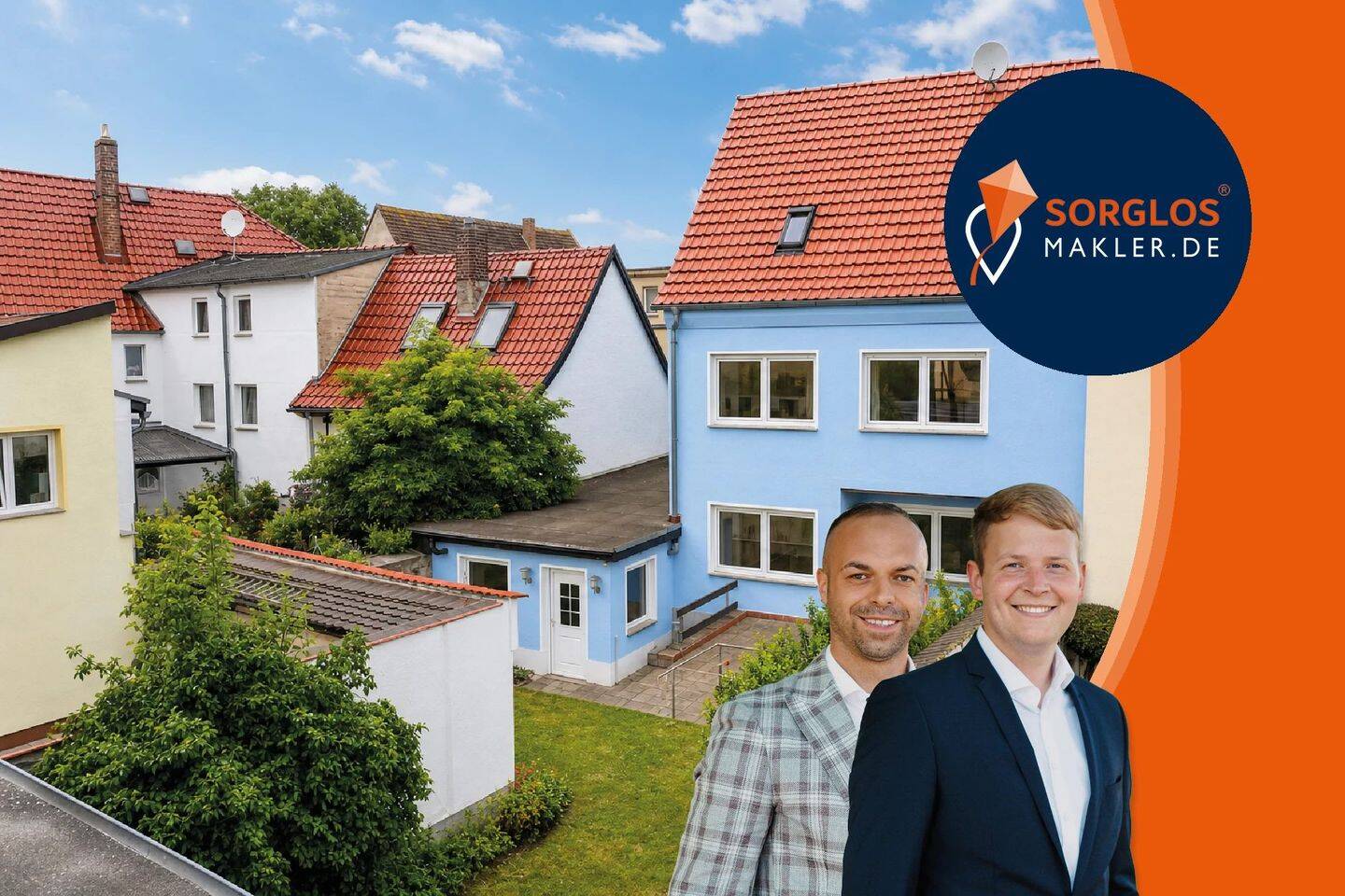 Großzügiges Reihenhaus mit Garage, Terrasse und Garten in Calbe, 39240 Calbe (Saale)