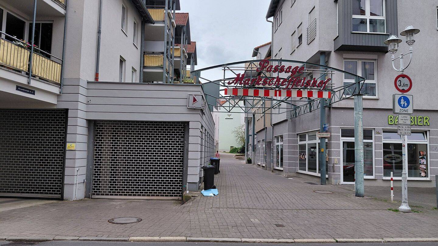 moderne 2 Raum Wohnung Innenstadt mit Tiefgaragenstellplatz, 99817 Eisenach