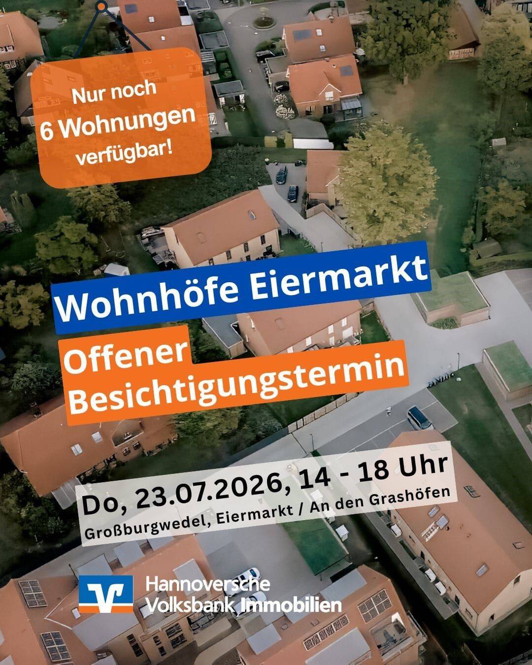 Wohnhöfe Eiermarkt: Neubau/Erstbezug Eigentumswohnungen im Kern von Großburgwedel, 30938 Burgwedel