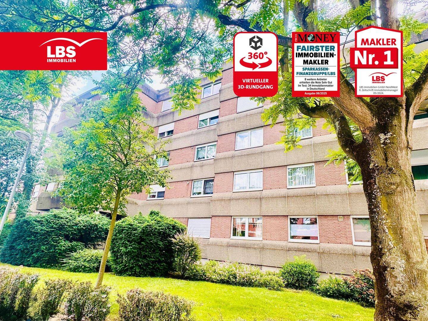 Komfortable ETW in Wesel m. Balkon & Tiefgaragenstellplatz, 46483 Wesel