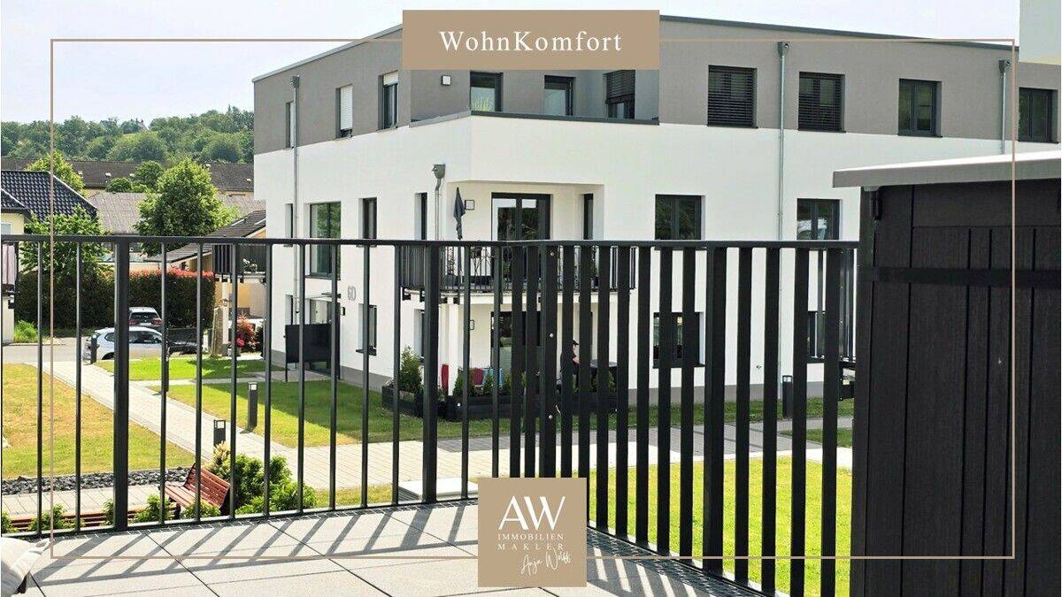 ***WohnKomfort*** Energieeffiziente, barrierefreie Neubauwohnung mit Balkon + 2 Stellplätzen. Ab 1.9., 35578 Wetzlar
