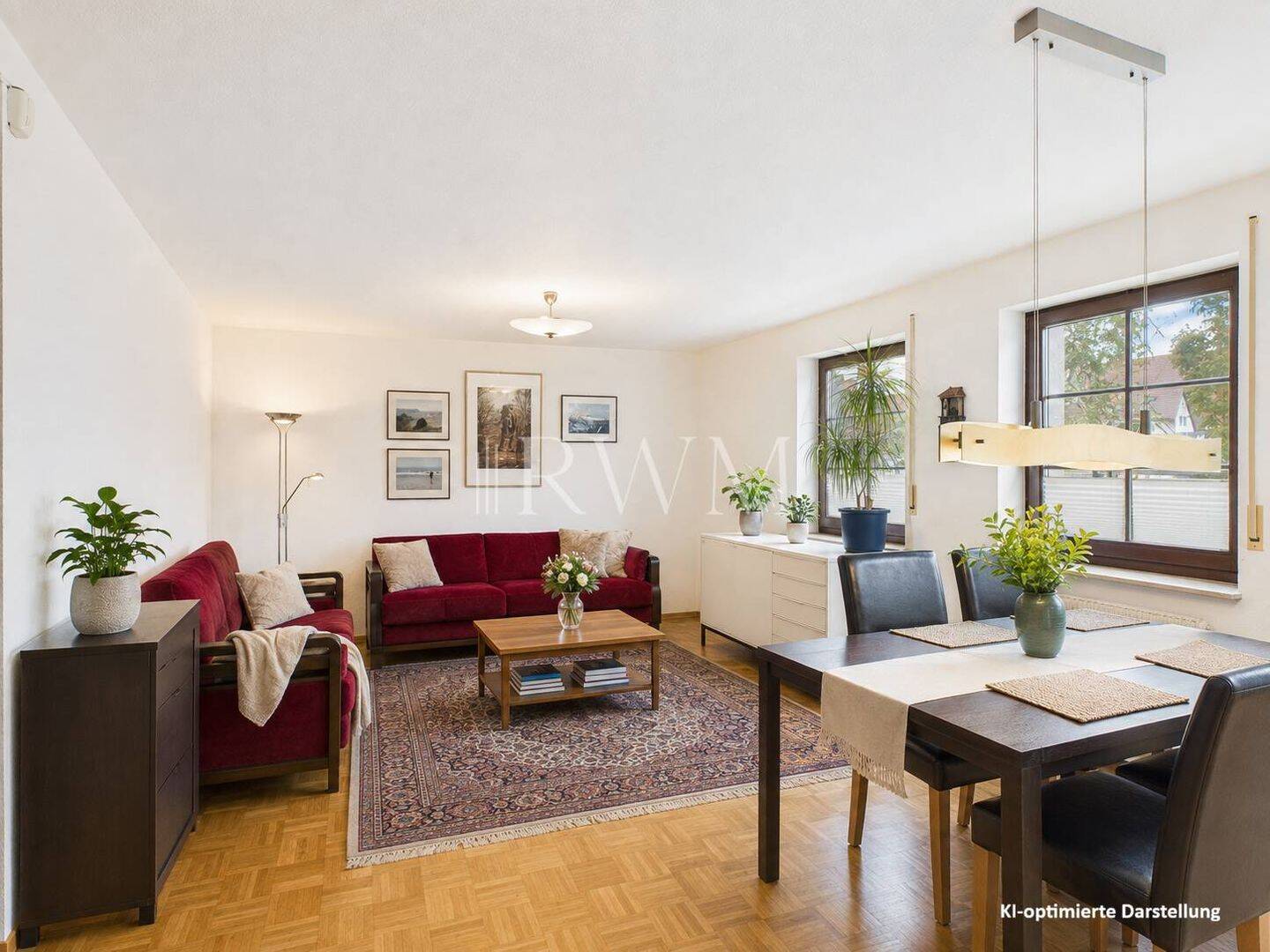 Direkt am Neckar: Vermietete 3-Zimmer-Wohnung mit Stellplatz, 72108 Rottenburg am Neckar