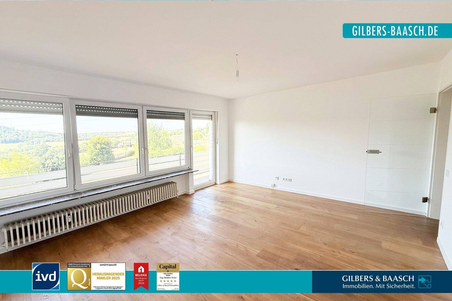 Helle, 3 Zimmer-Wohnung in Trierweiler-Sirzenich, 54311 Trierweiler