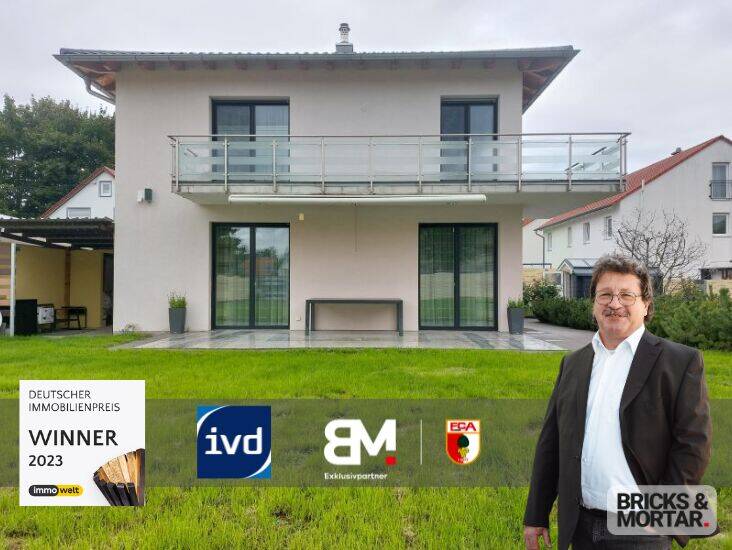 Modernes Einfamilienhaus in ruhiger Lage -TOP-gepflegt und lichtdurchflutet- Doppelgarage vorhanden, 86154 Augsburg (Oberhausen)