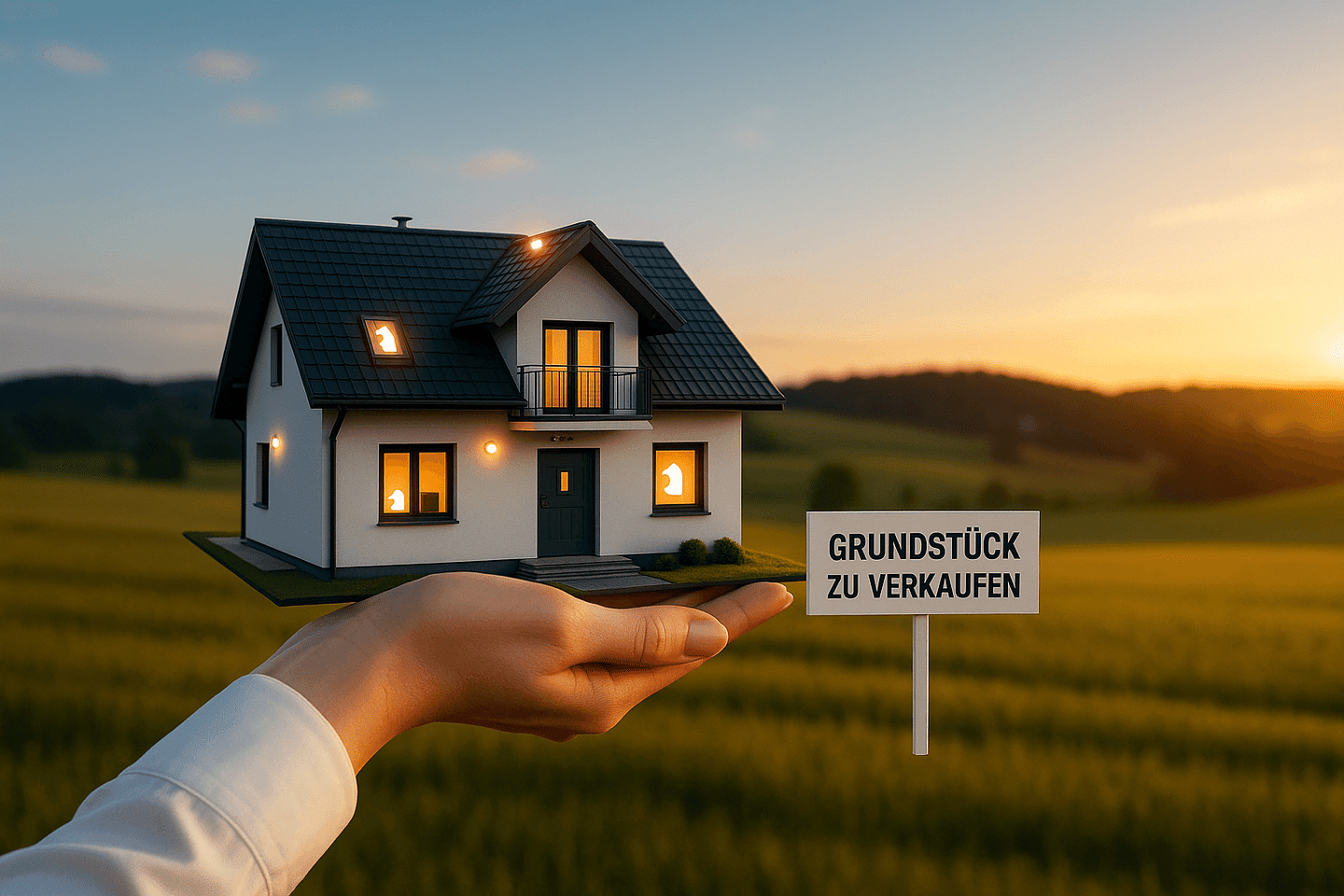 KENSINGTON – Exklusiv – Grundstück mit für eine DHH, 81249 München (Allach-Untermenzing Aubing-Lochhausen-Langwied Pasing-Obermenzing)