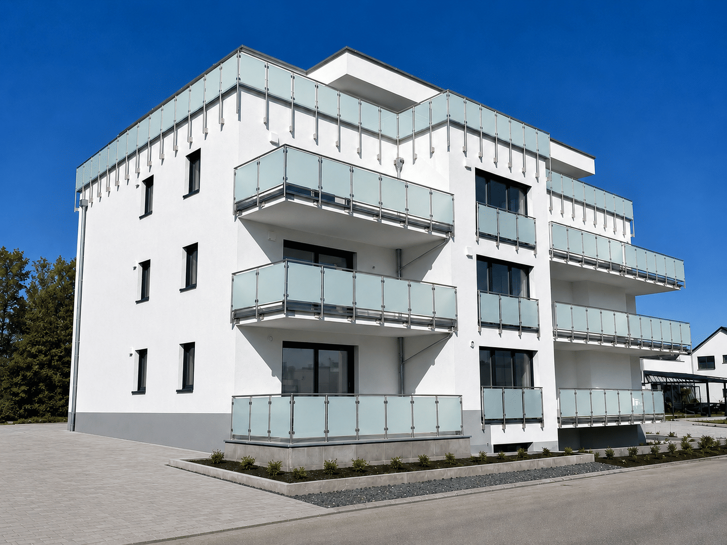 Erstbezug 2 Zimmer Whg. im 1. OG mit ca. 53 qm in Leutershausen, 91578 Leutershausen