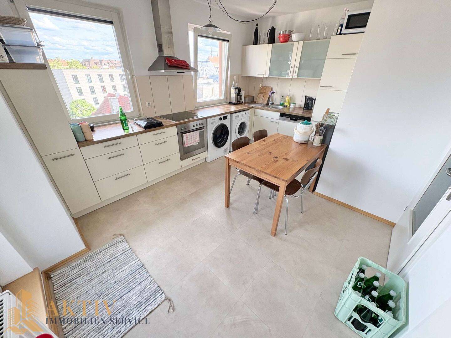 AB City! SCHICKE 3 ZW * große Küche * EBK * Gäste WC, 63739 Aschaffenburg (Innenstadt Österreicher Kolonie)