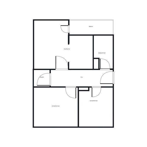 Familienfreundliche 2,5-Zimmer Wohnung mit Balkon, 74080 Heilbronn (Böckingen)