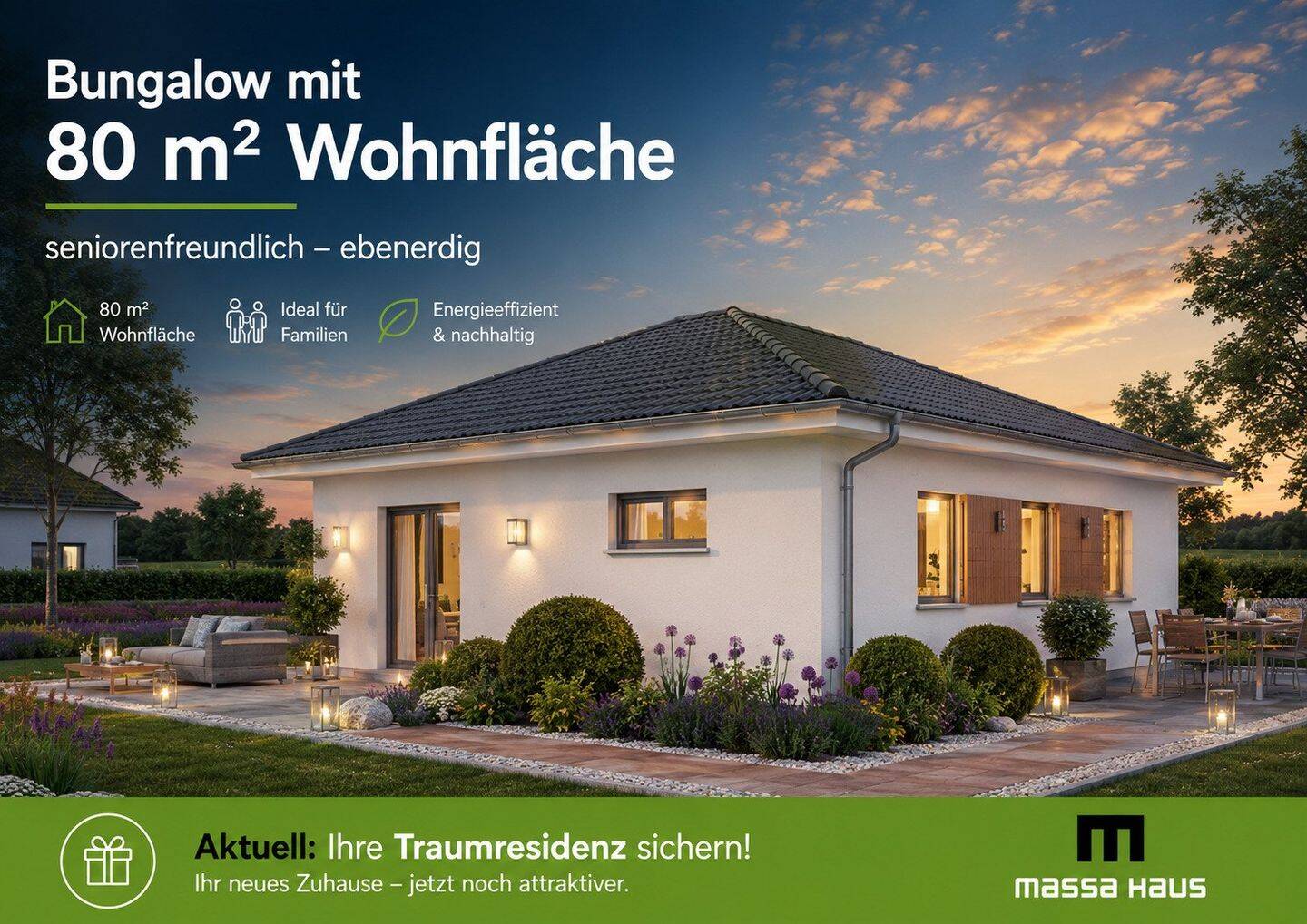 Bungalow inkl. PV-Anlage – Bezugsfertig – Top Preis-Leistung, 88529 Zwiefalten