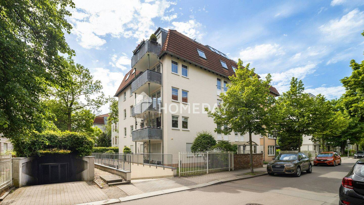 Attraktives Wohnungspaket: Zwei 2-Zimmer-Wohnungen mit Balkon und Tiefgaragenstellplatz, 1309 Dresden