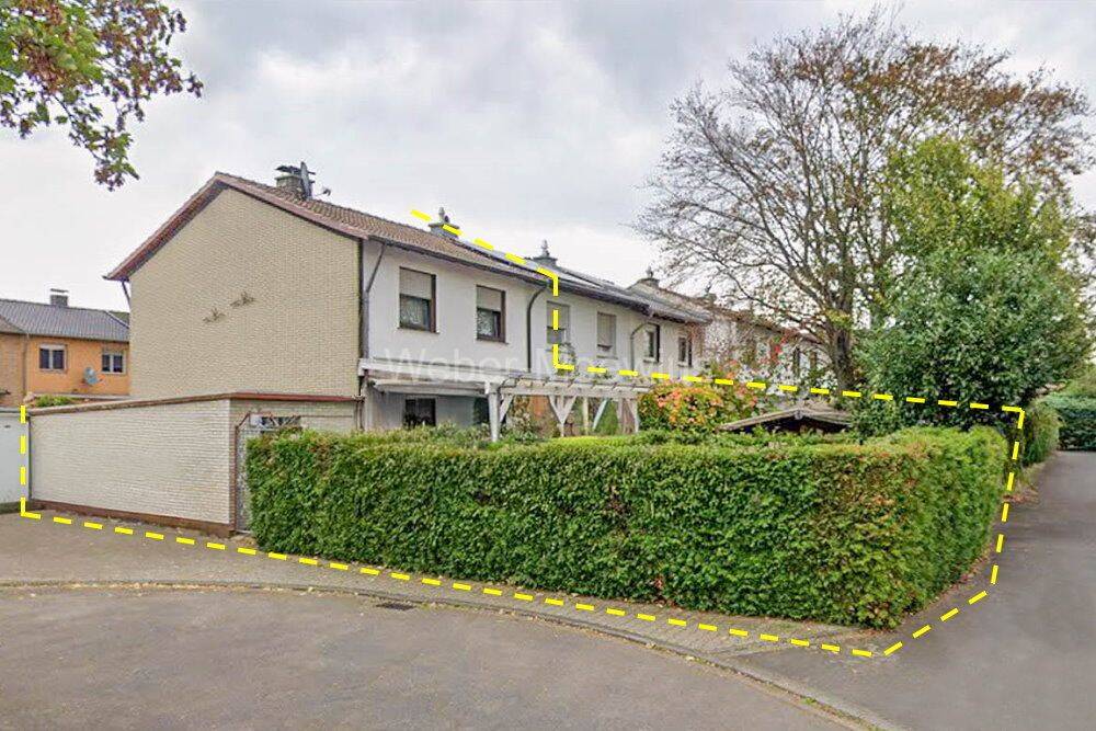 Erstbezug nach Sanierung: einseitig angebautes EFH mit überdachter Terrasse, Garten + Doppelgarage, 53859 Niederkassel