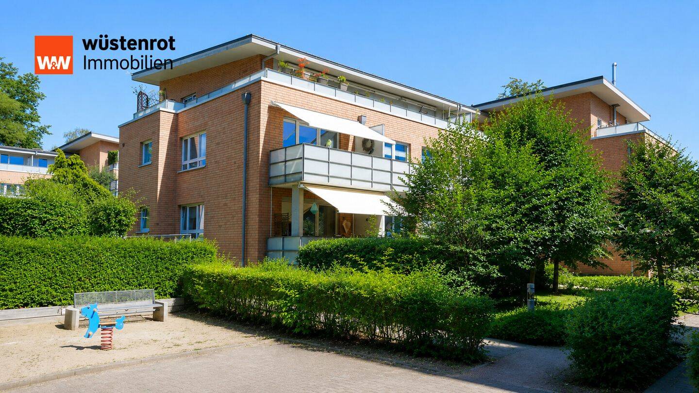 Wunderschöne 2-Zimmer-Wohnung direkt am Park & nahe Bahnhof – top gepflegte Anlage mit BJ 2005, 21465 Reinbek