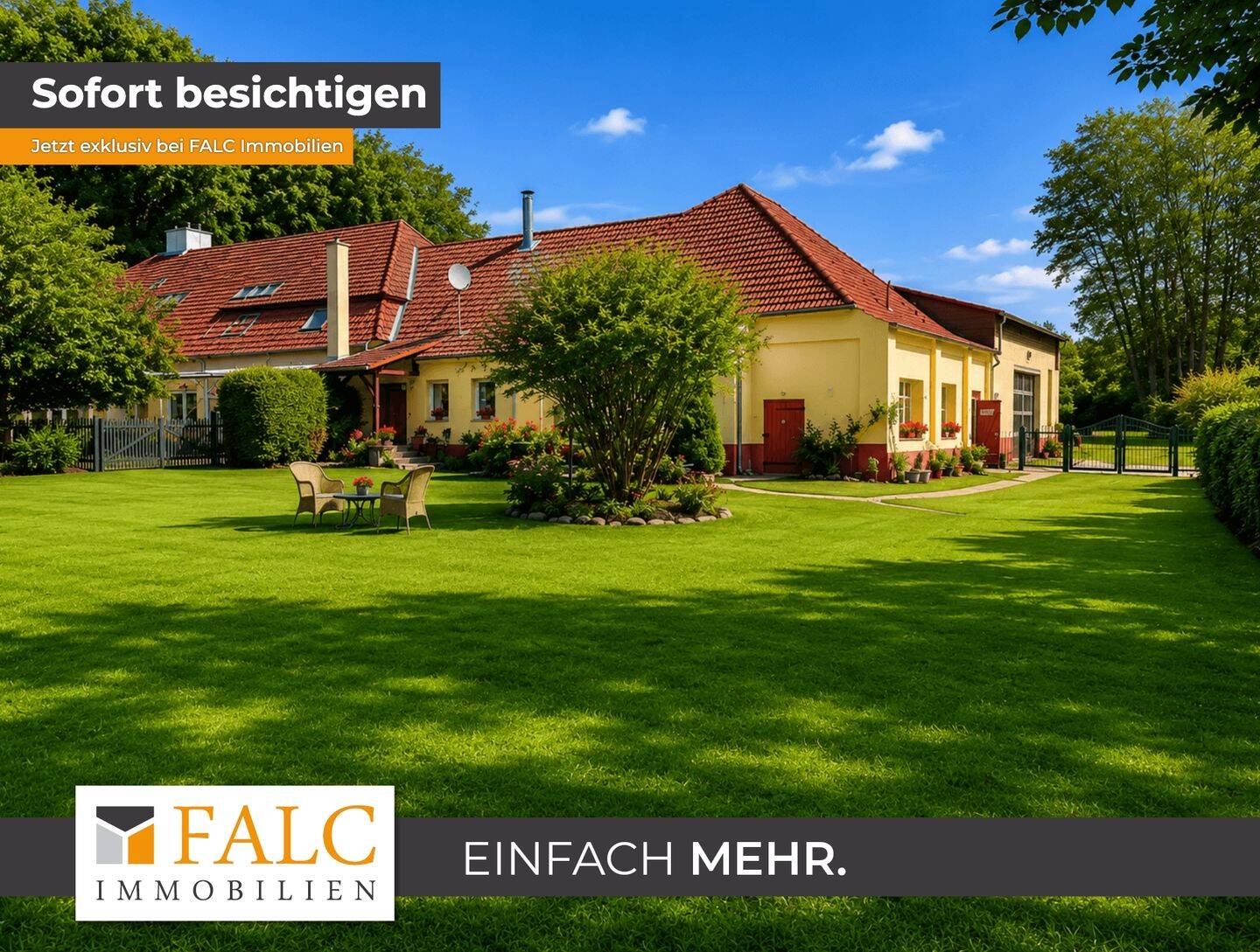 ***Doppelhaushälfte mit Halle und großem Grundstück in Traumlage am Sievertsee***, 19065 Gneven