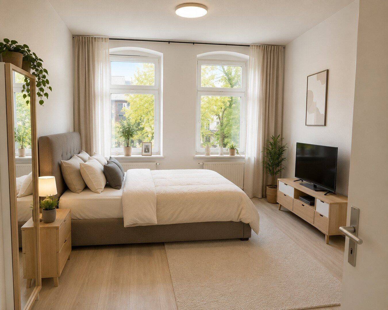 Großzügige 4-Zimmerwohnung mit großer Terrasse und Wohnküche in Zeitz – vollsaniert, 6712 Zeitz